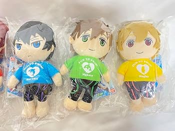 Amazon.co.jp: free ぬいぐるみ ぶすぬい 七瀬遙 松岡凛 橘真琴